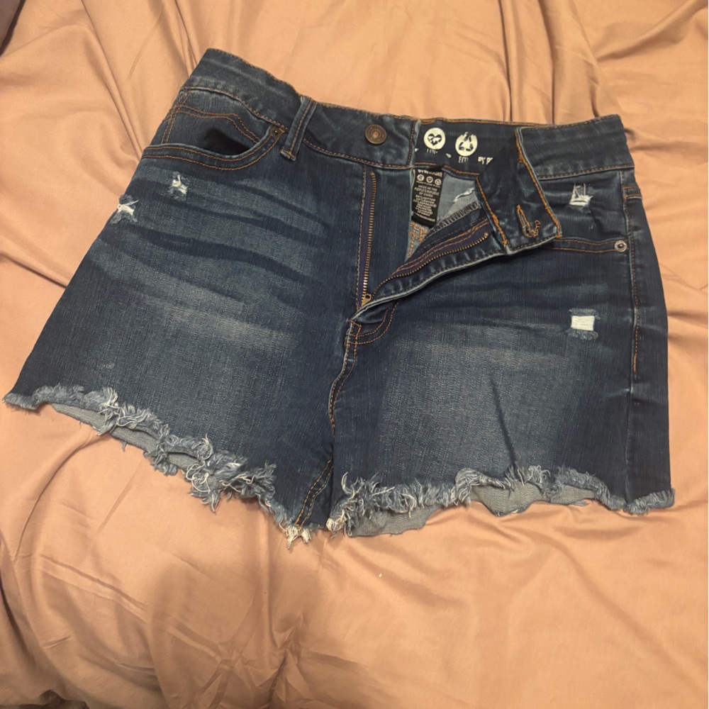 By Rewash Super High Rise Mom Denim Shorts – Size 7 / 28